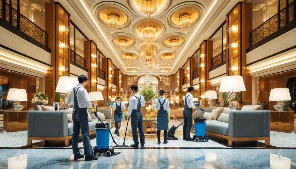 Nettoyage Luxe pour Hôtels 5 Étoiles à Casablanca