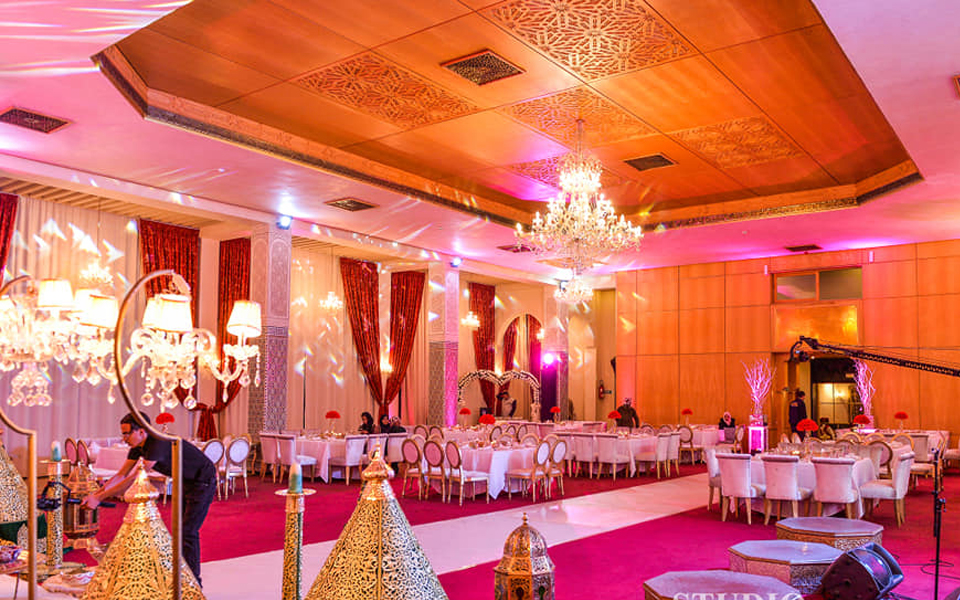 Nettoyage salle de réception à Casablanca