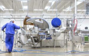 Nettoyage des chaînes de production à Casablanca